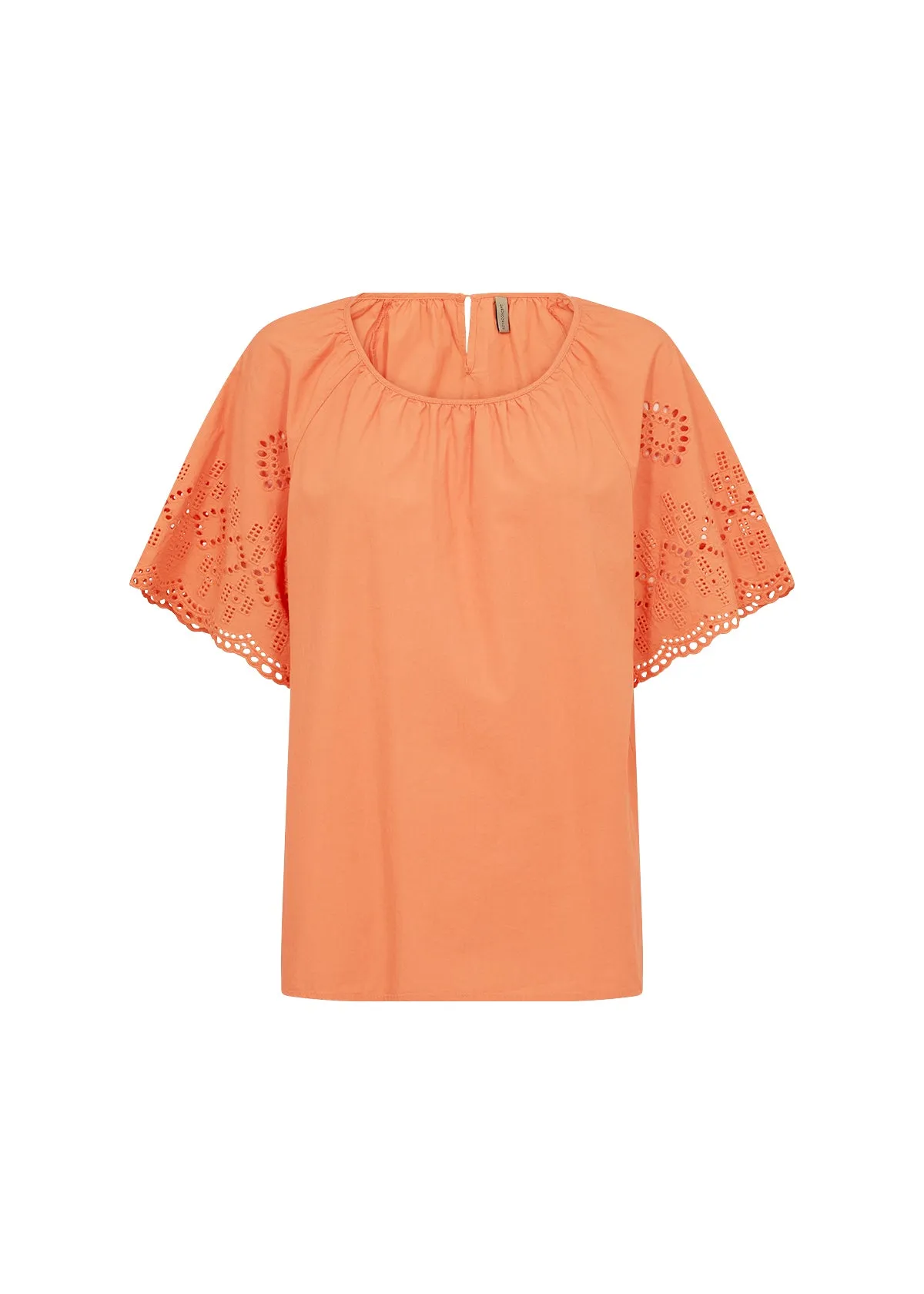 40659- Orange Milly Blouse - Soya Concept