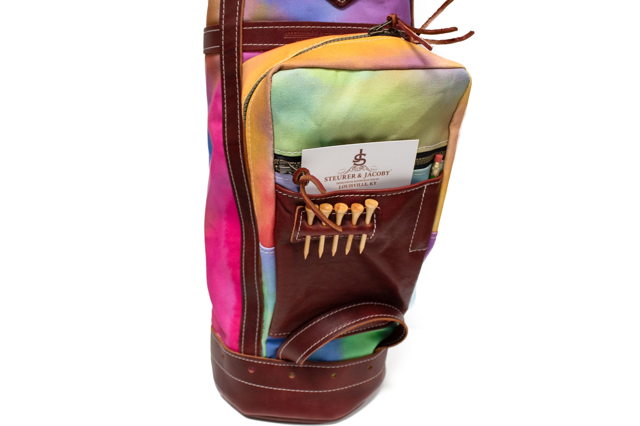 8 Tie Dye Golf Bag