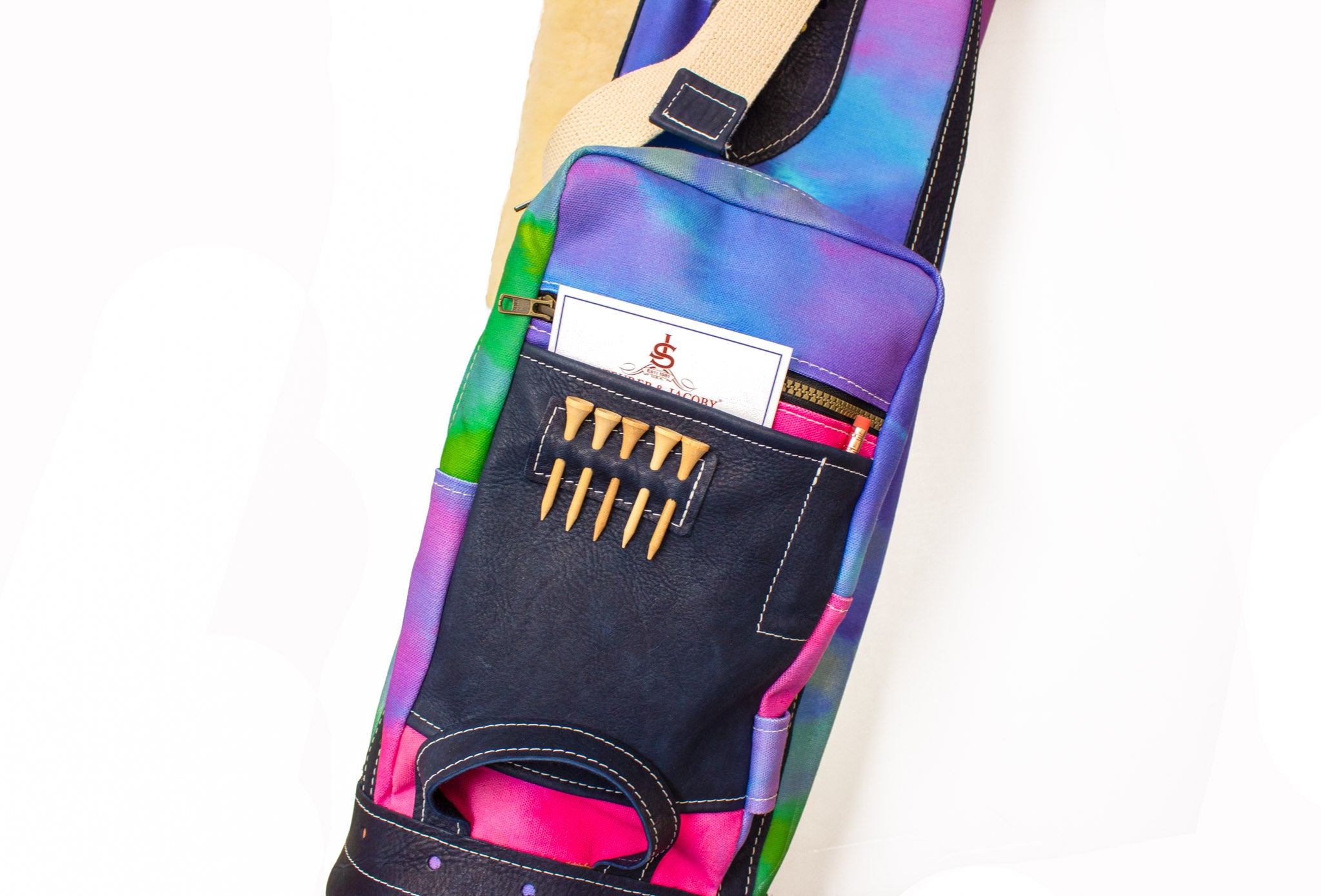 8 Tie Dye Golf Bag