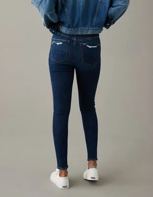 AE Next Level Ripped Super High-Waisted Jegging-