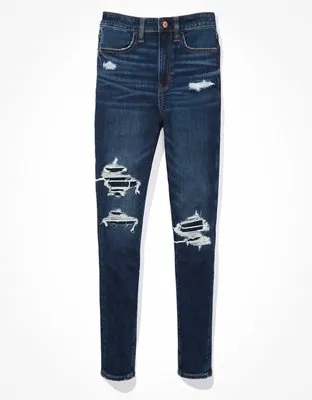 AE Next Level Ripped Super High-Waisted Jegging-