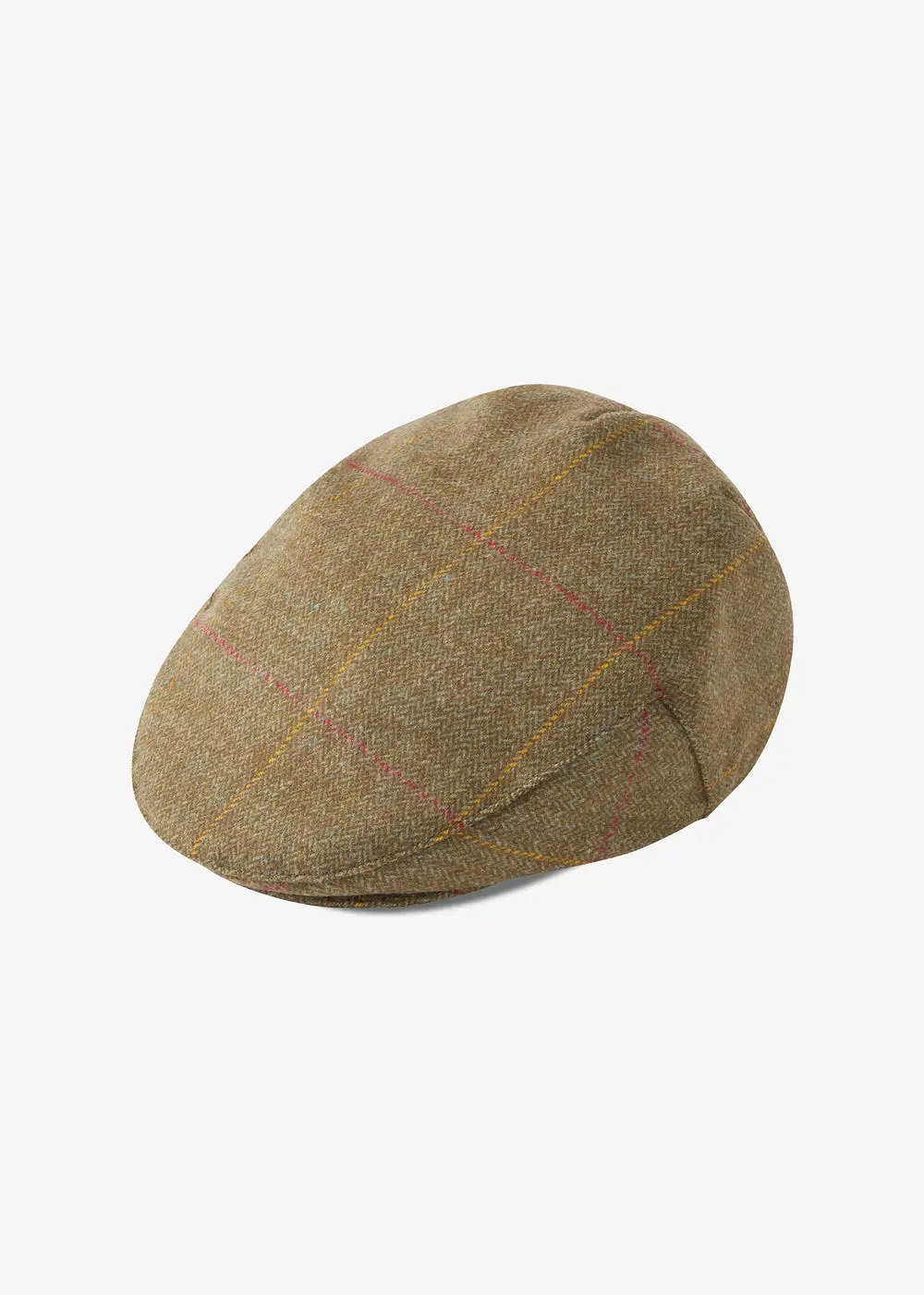 Alan Paine Combrook Waterproof Tweed Flat Cap