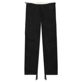 Aviation Pant - Black Rinsed