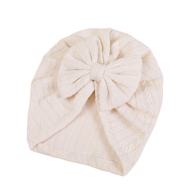 Baby Myla Bow Turban in Ivory