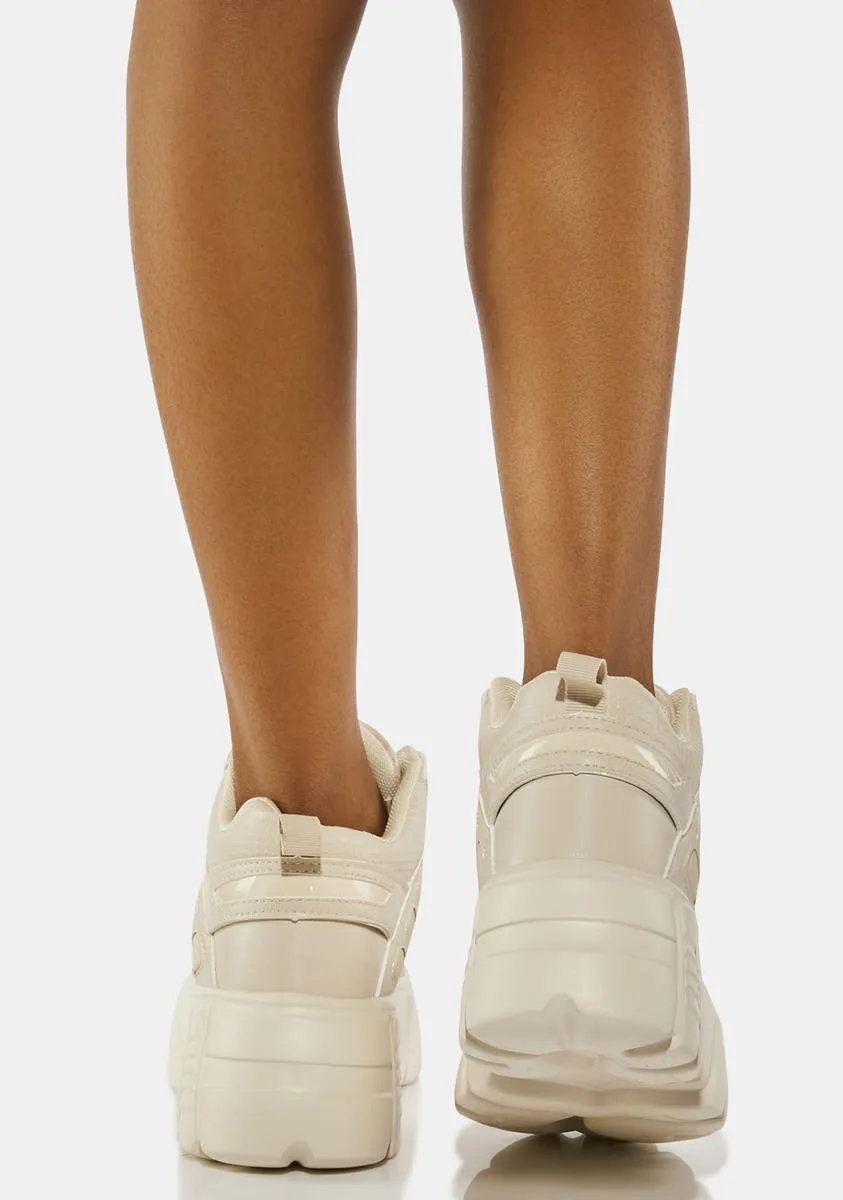 Bare Match My Energy Platform Sneakers-