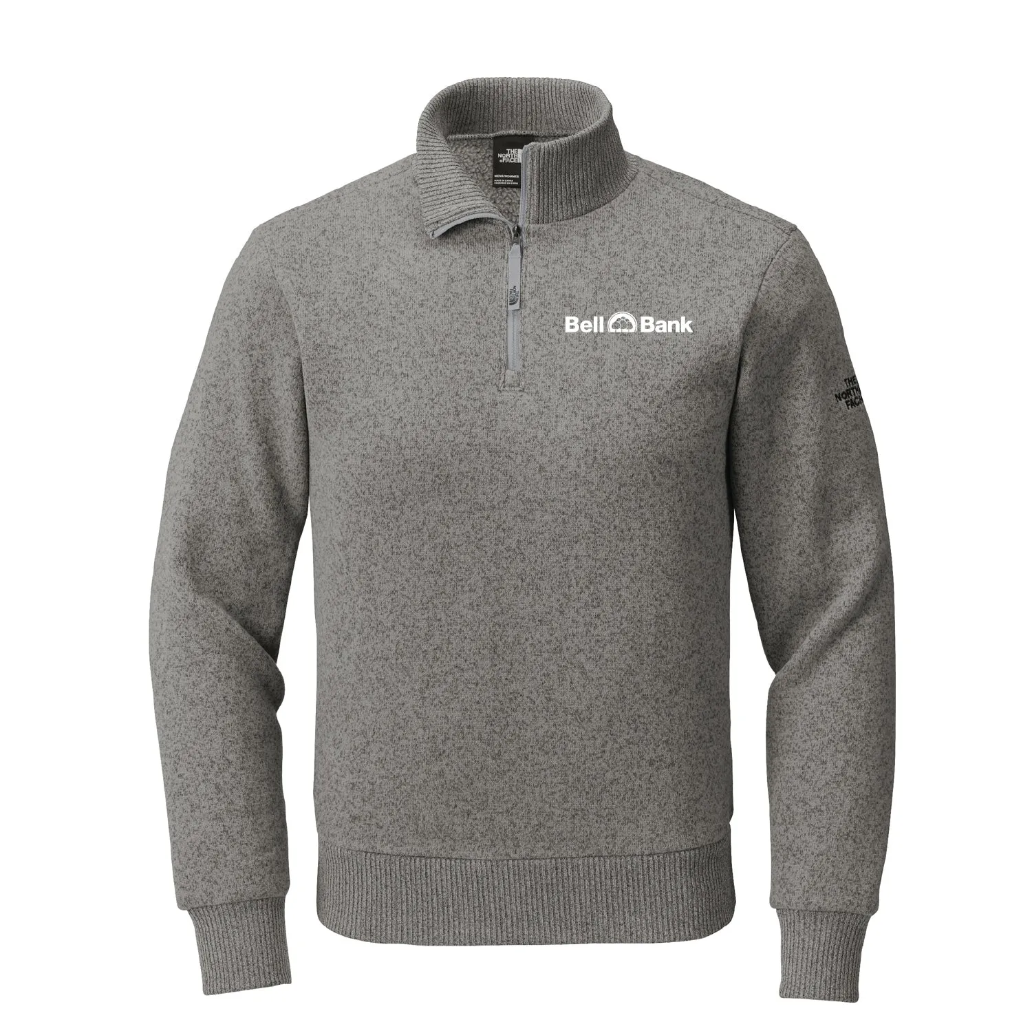 Bell Bank The North Face Pullover 1/2-Zip Sweater Fleece