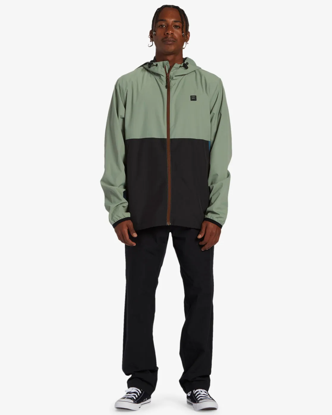 Billabong Transport Windbreaker Jacket-Sage