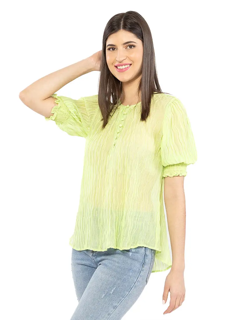 Billie The Label Brixton Top - Lime