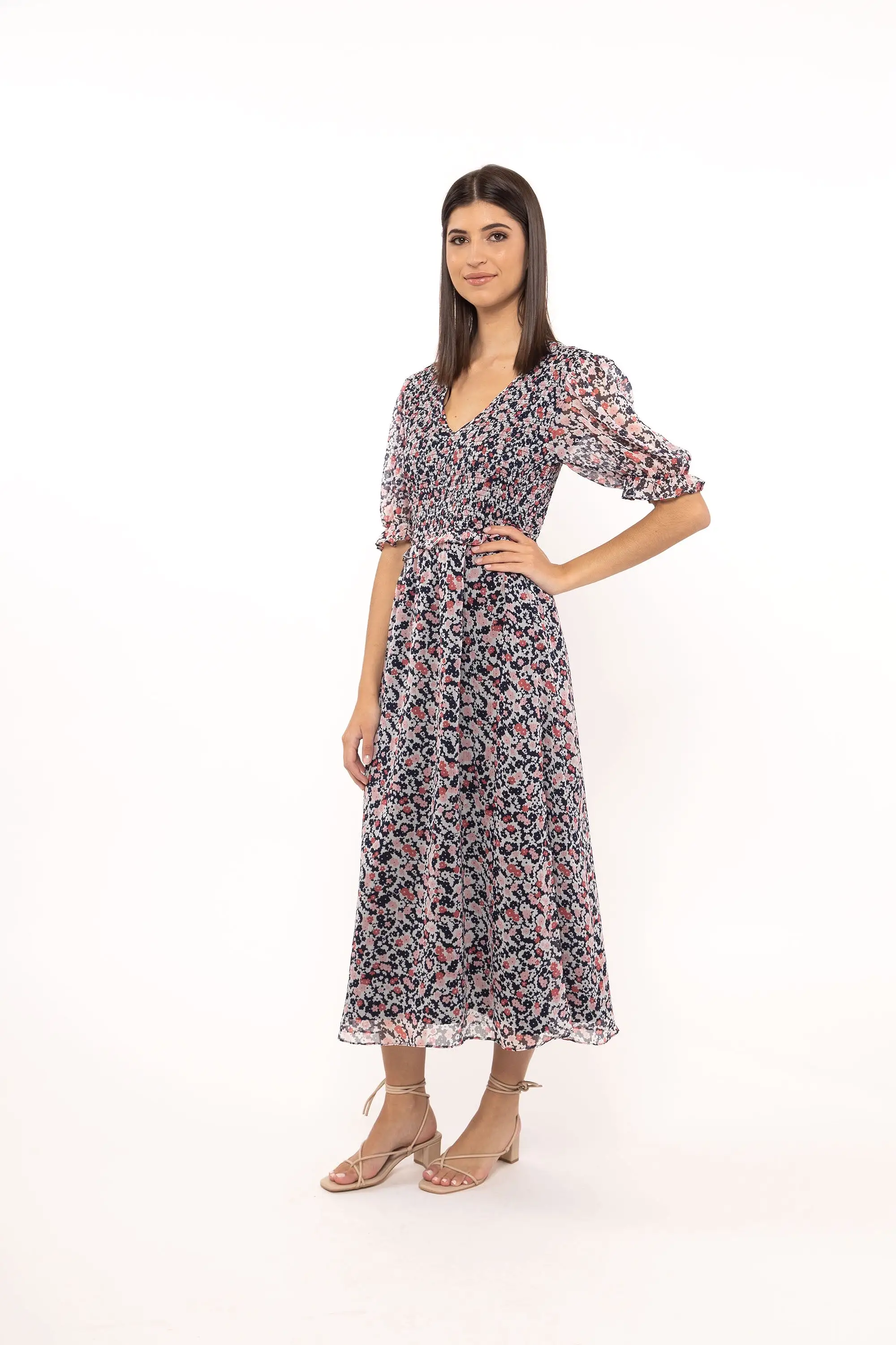 Billie The Label Loving Life Maxi Dress - Pansy Pink