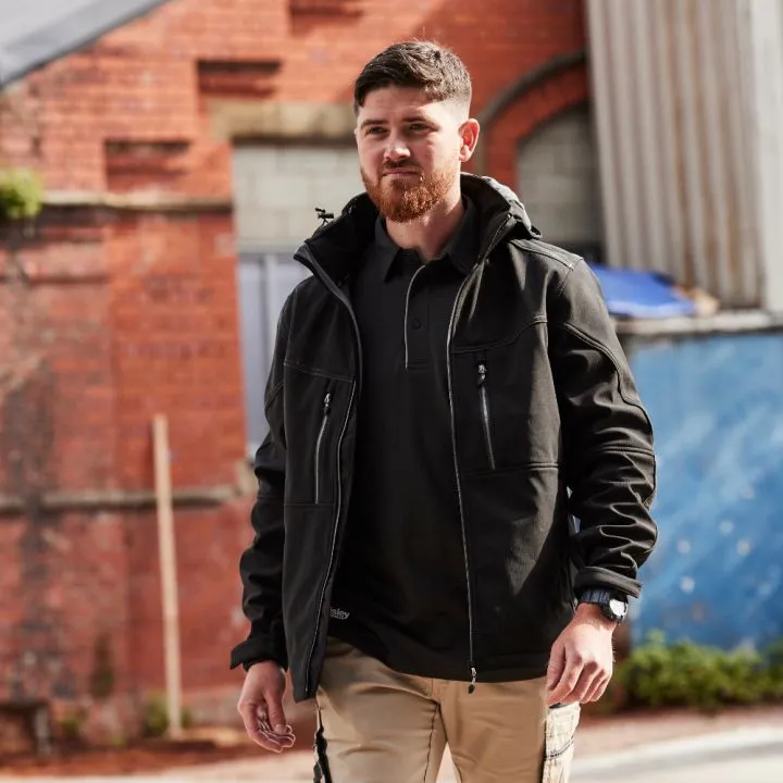 Bisley BJ6570 Flx & Move Soft Shell Jacket Black