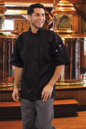 Black Monterey Chef Coat