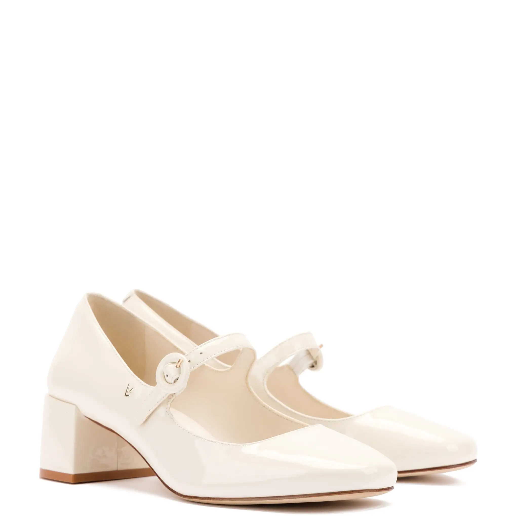 Blair Block Pump In Ivory Patent