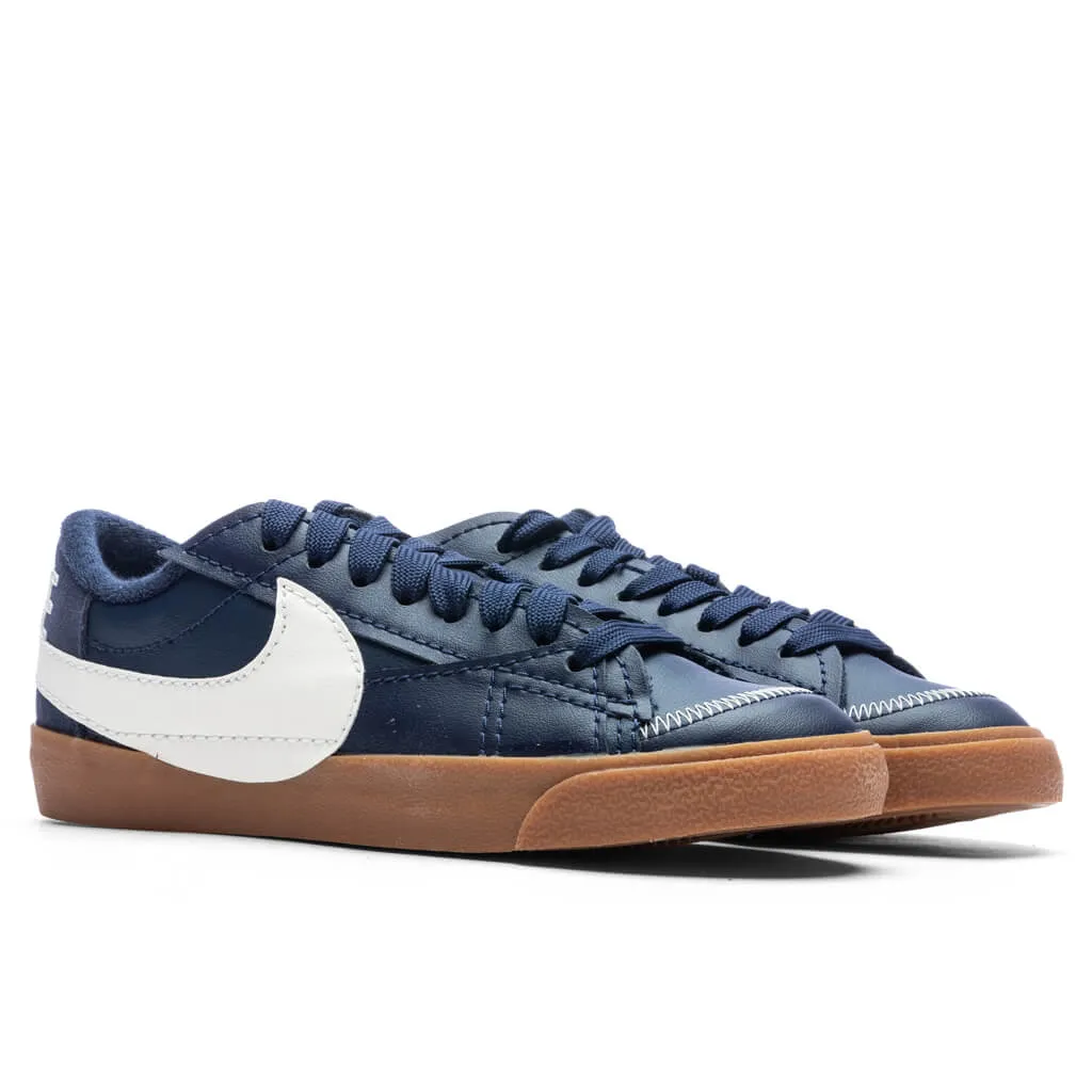 Blazer Low '77 Jumbo - Midnight Navy/Sail/Gum Medium Brown