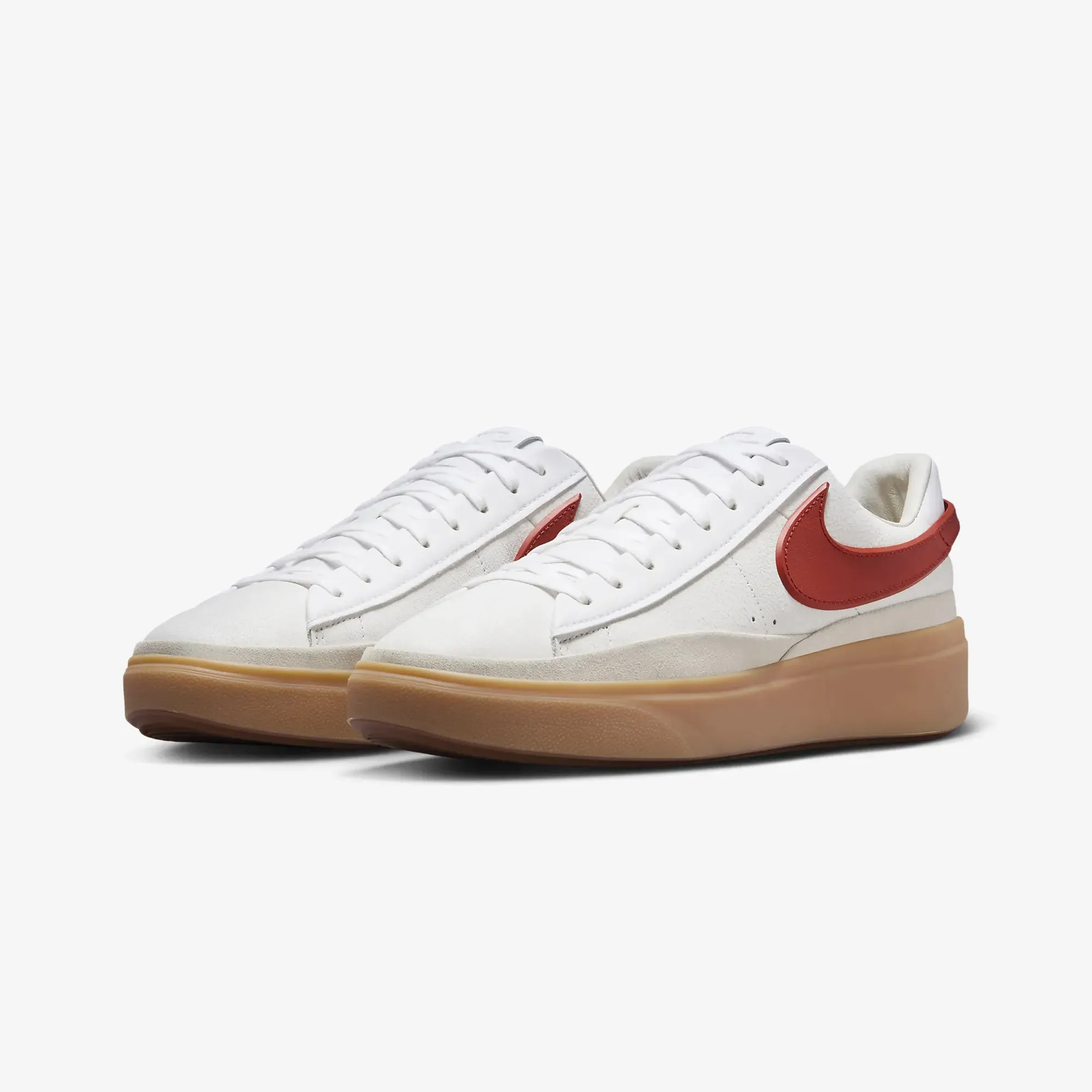 BLAZER PHANTOM LOW 'WHITE/DRAGON RED-SUMMIT WHITE-GUM YELLOW'