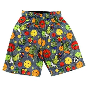 Boys Grey Pickleball Attack Short