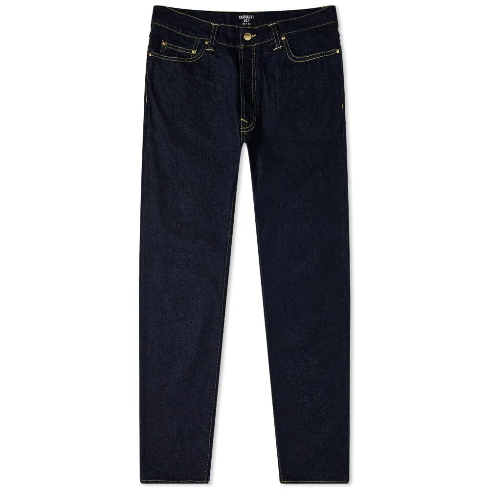 Carhartt WIP Klondike Regular Tapered JeanBlue Rinsed