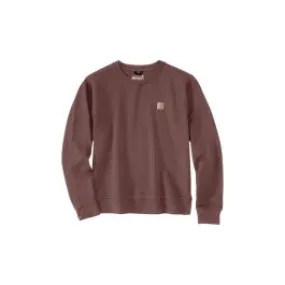 Carhartt Sweater Crewneck French Terry Women 106179 - Apple