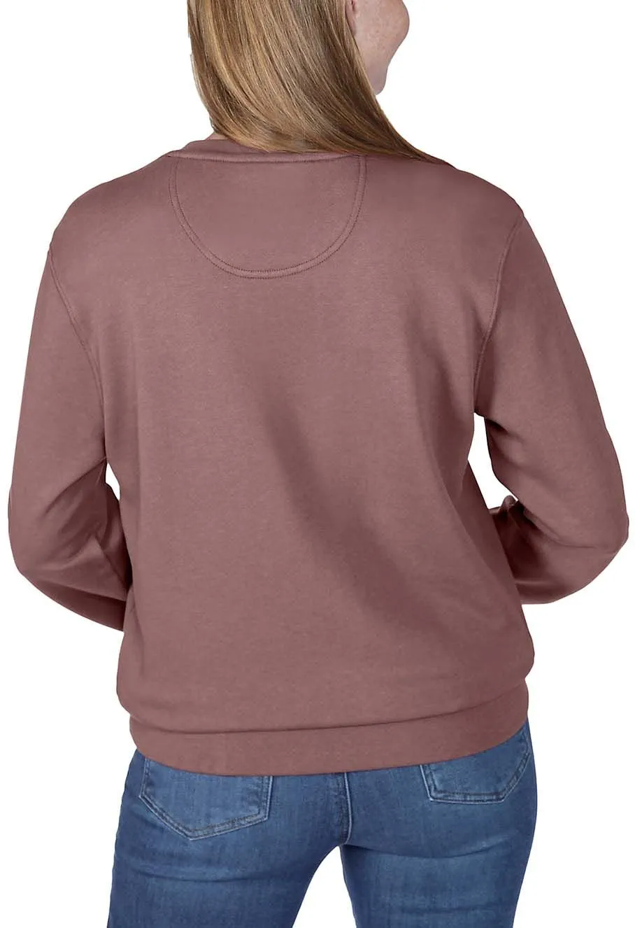 Carhartt Sweater Crewneck French Terry Women 106179 - Apple