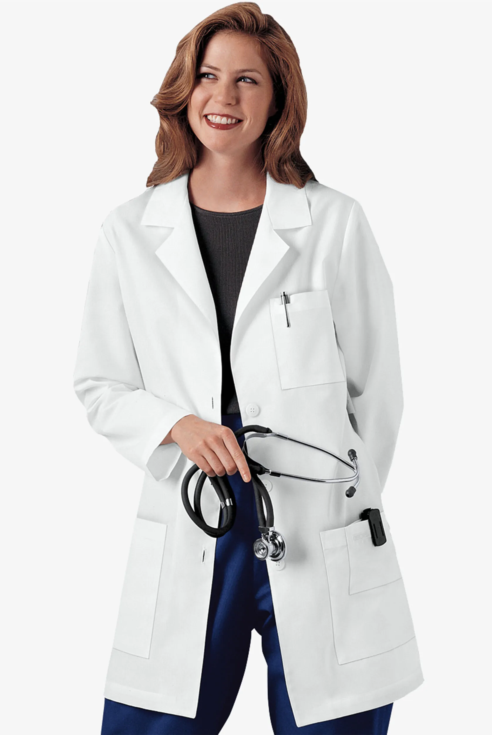 Cherokee Women's 5-Pocket Scrub Lab Coat