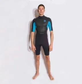 Circle One Faze 3/2mm Mens Summer Shorty Wetsuit 2024 - Blue