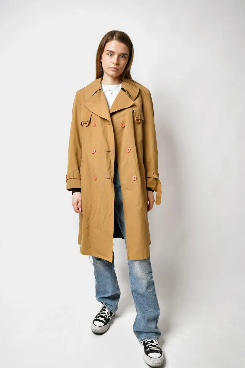 Classic vintage trench coat