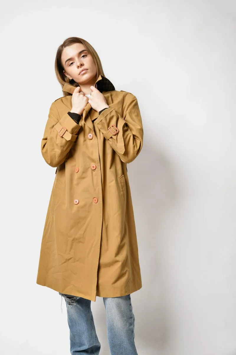 Classic vintage trench coat