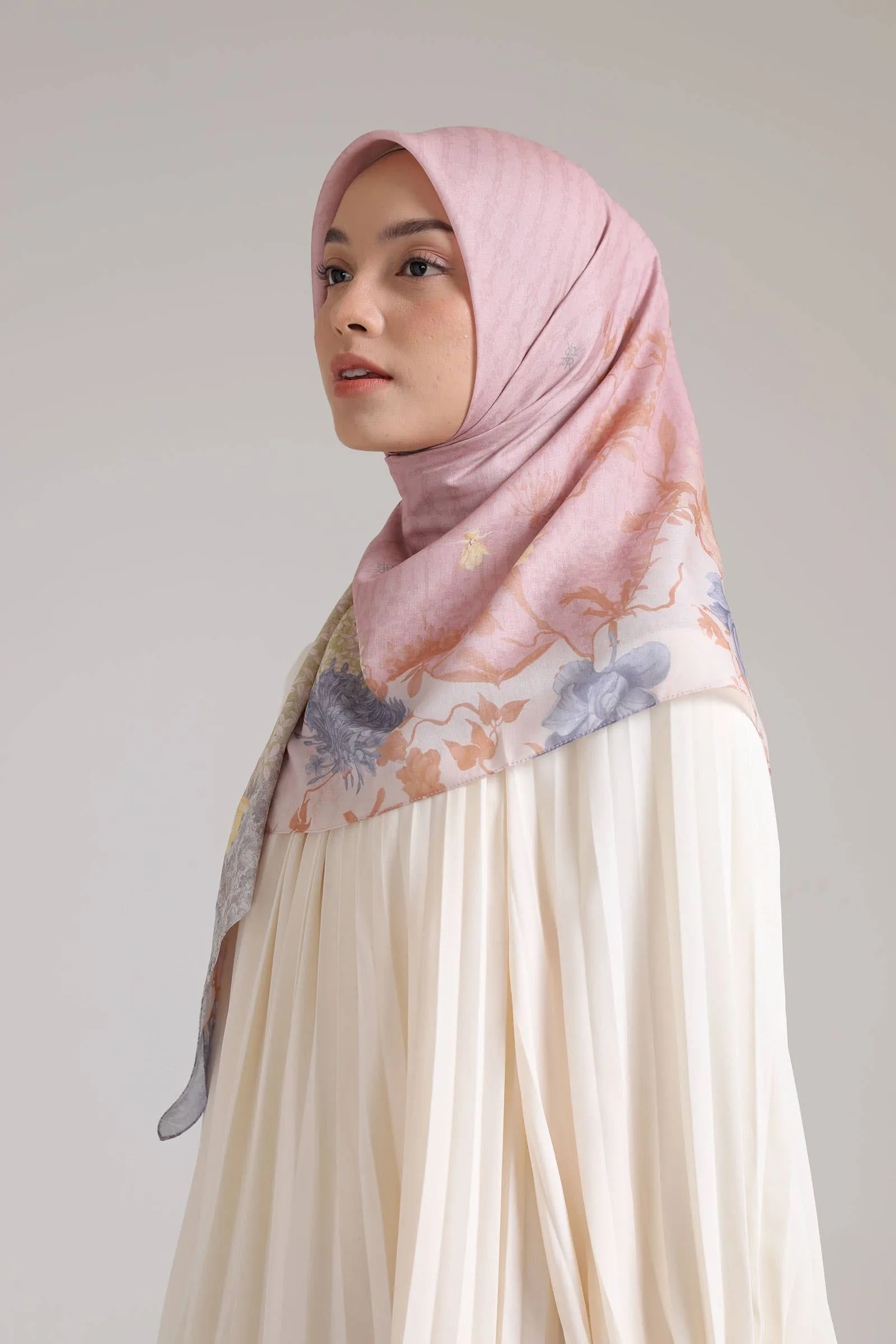 Coral Pink Masraya Scarf