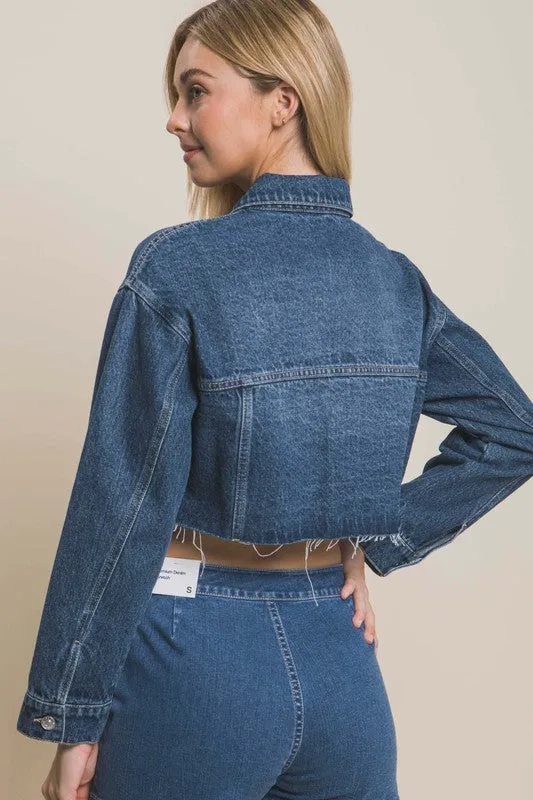 Crop Denim Jacket