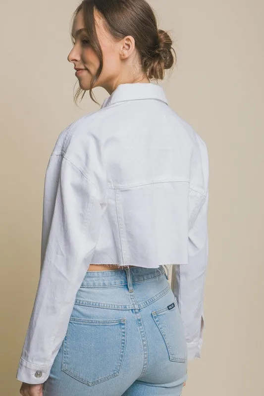 Crop Denim Jacket