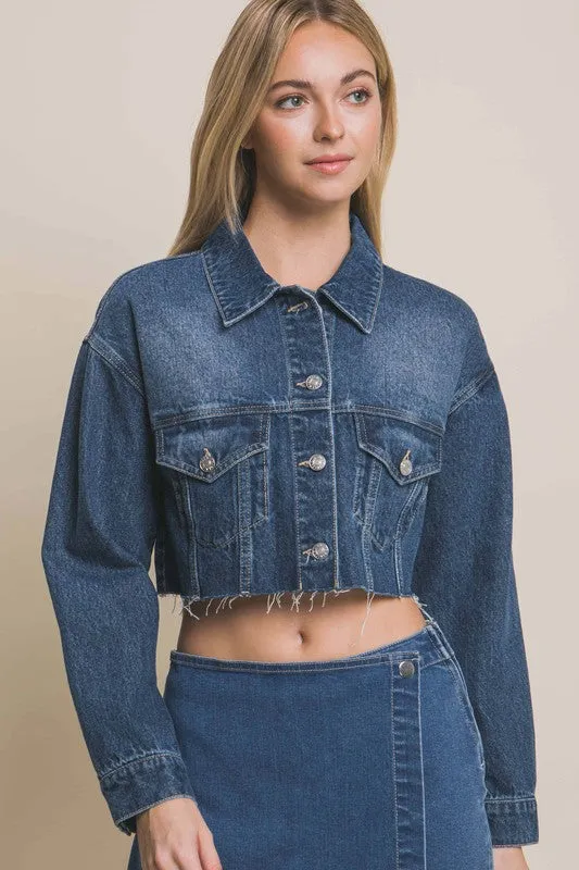 Crop Denim Jacket