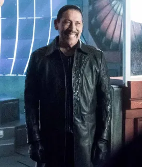 Danny Trejo Breacher The Flash Coat - Trench Coat