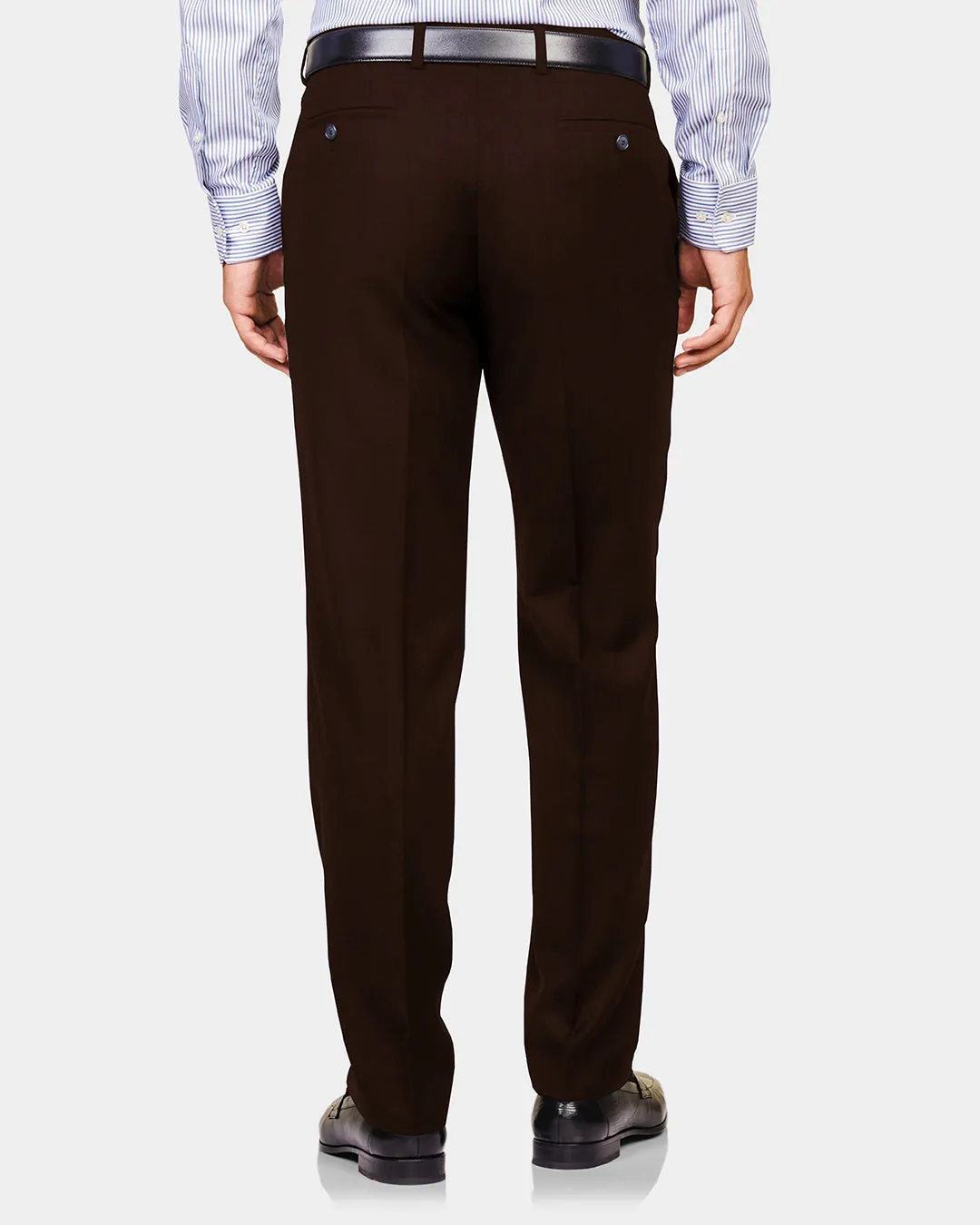 Dark Brown Stretchable chino