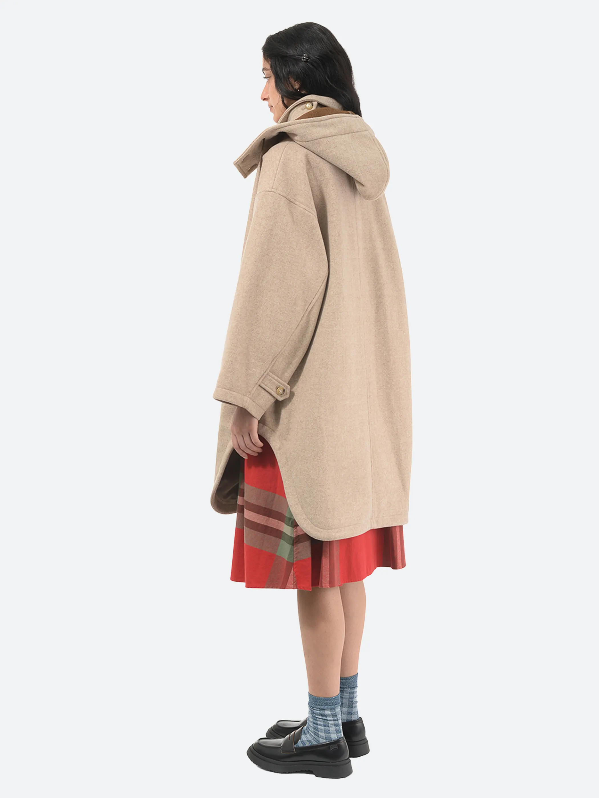 Detached Hooded Coat