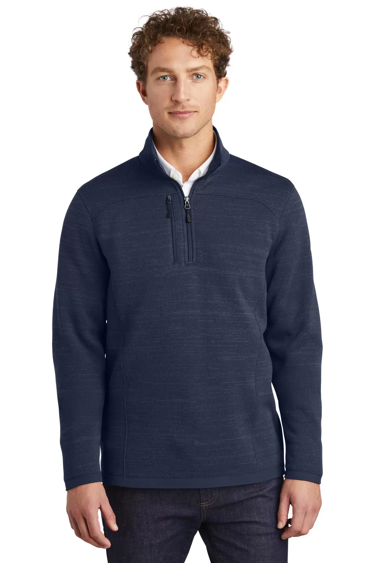 Eddie Bauer EB254     Sweater Fleece 1/4-Zip SKU: EB254