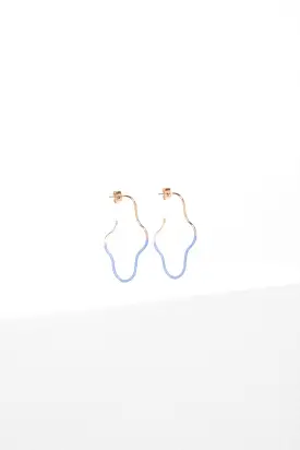 Elk The Label - Wave Earring - Blue Mist