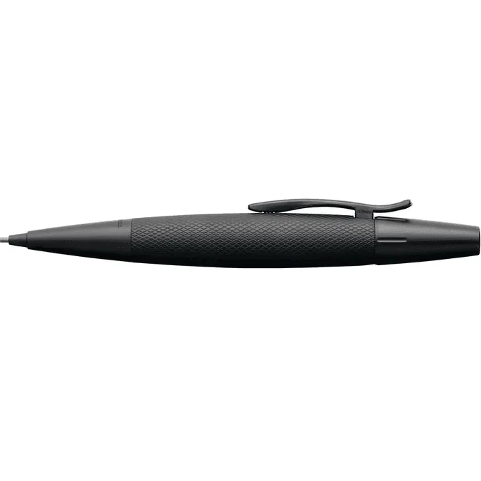 Faber-Castell E-Motion Mechanical Pencil Pacer 1.4mm Pure Matte Black