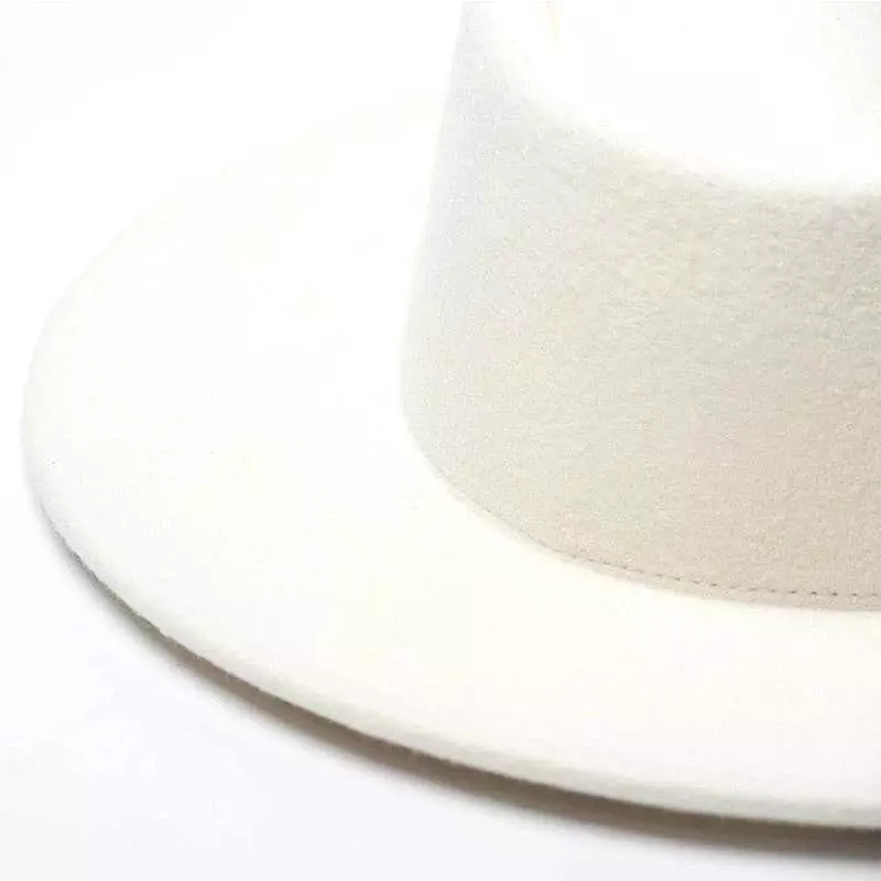 Genuine Australian Wool Felt Hats In Ivory