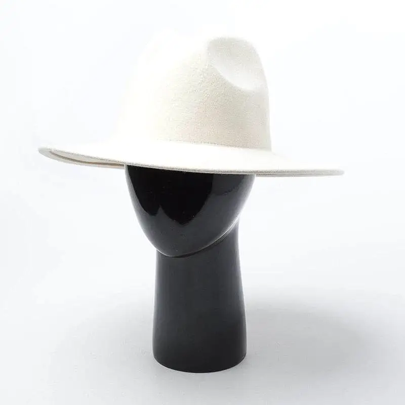 Genuine Australian Wool Felt Hats In Ivory