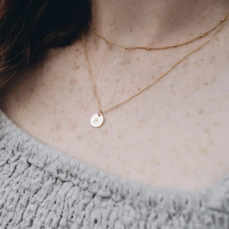 Gold Satellite Shorty Necklace