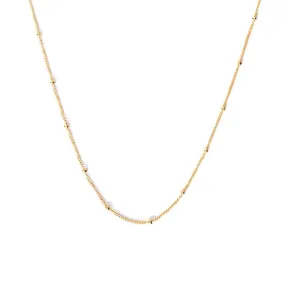 Gold Satellite Shorty Necklace