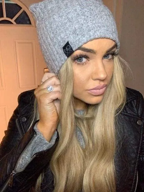 Heather Gray | Cozy Ribbed Knit Beanie