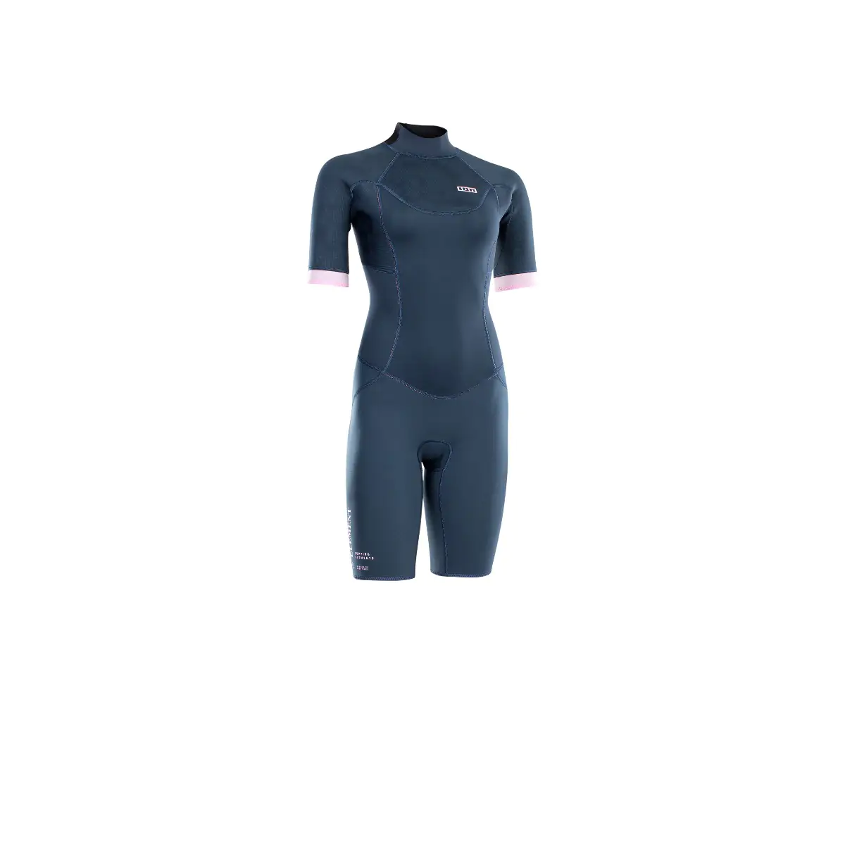 Ion Womens Element 2mm Back Zip Shorty Wetsuit Dark Blue