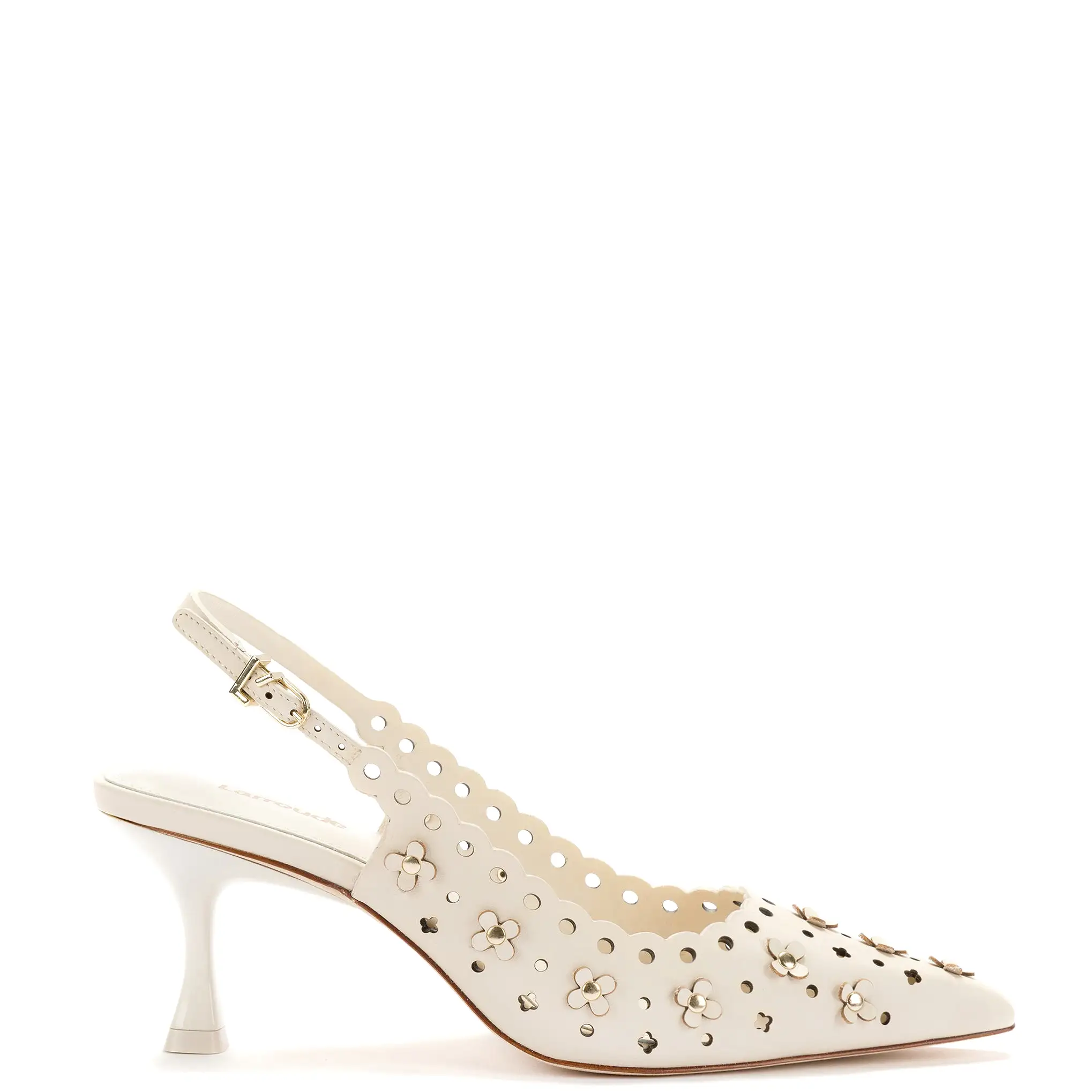 Jasmine Pump In Ivory Leather