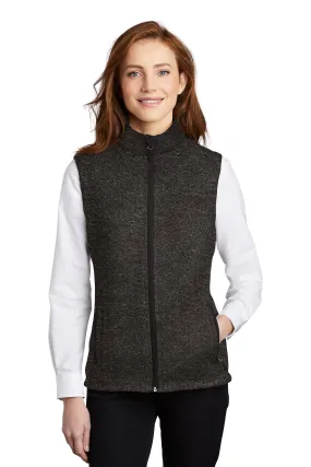 JH L236NEW Port Authority  Ladies Sweater Fleece Vest