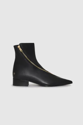 Jones Flat Boots - Black