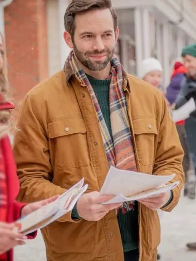 Just Like A Christmas Brad Harder Brown Jacket