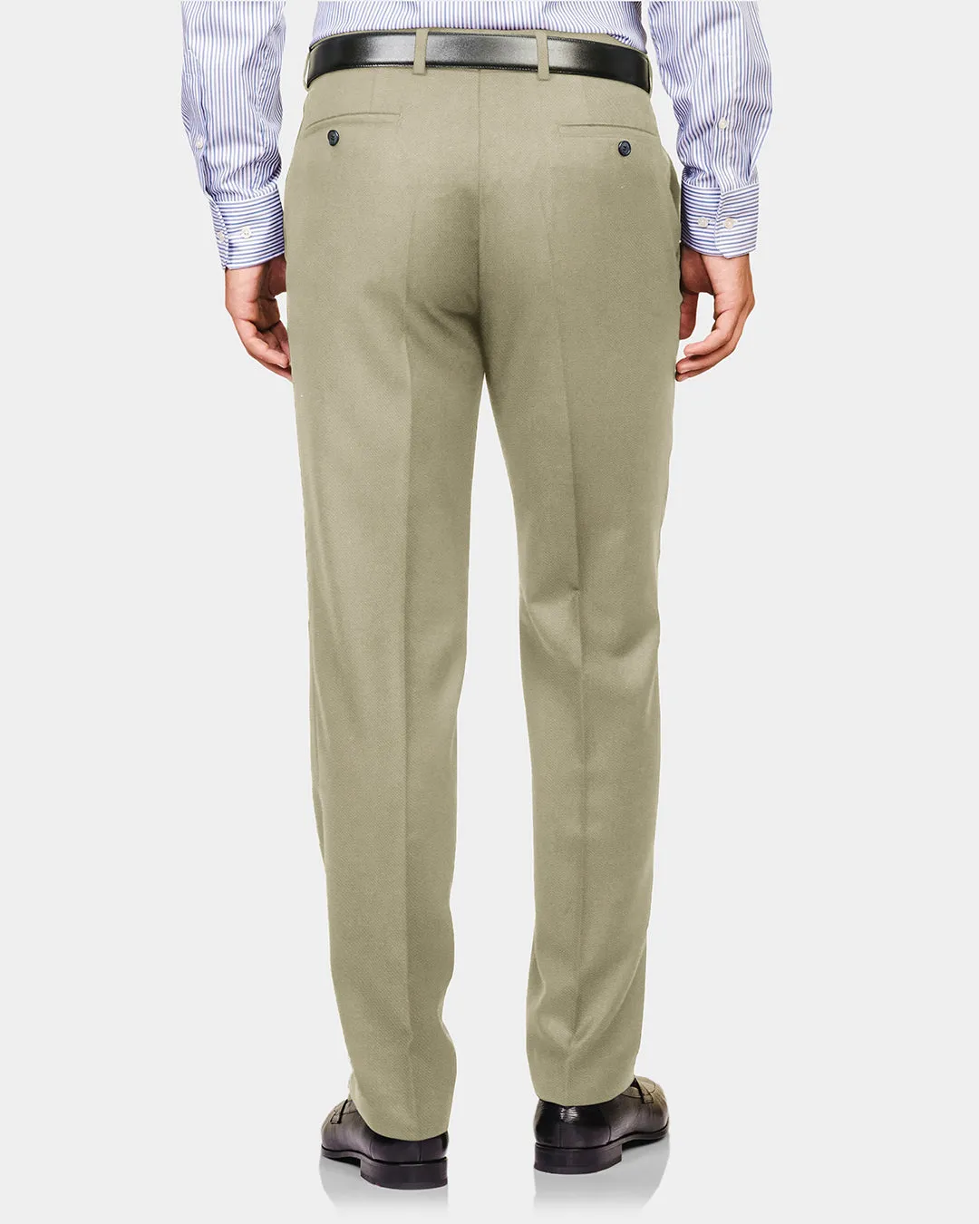 Khaki Stretchable chino