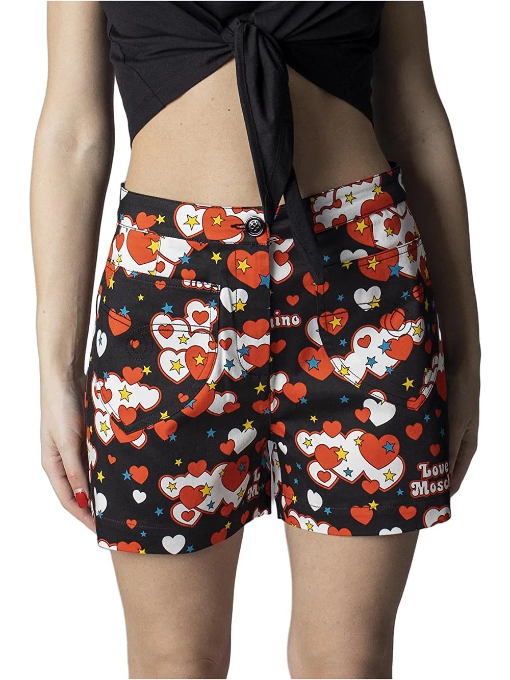 Love Moschino Short Donna W O 182 00 S 3829 Nero