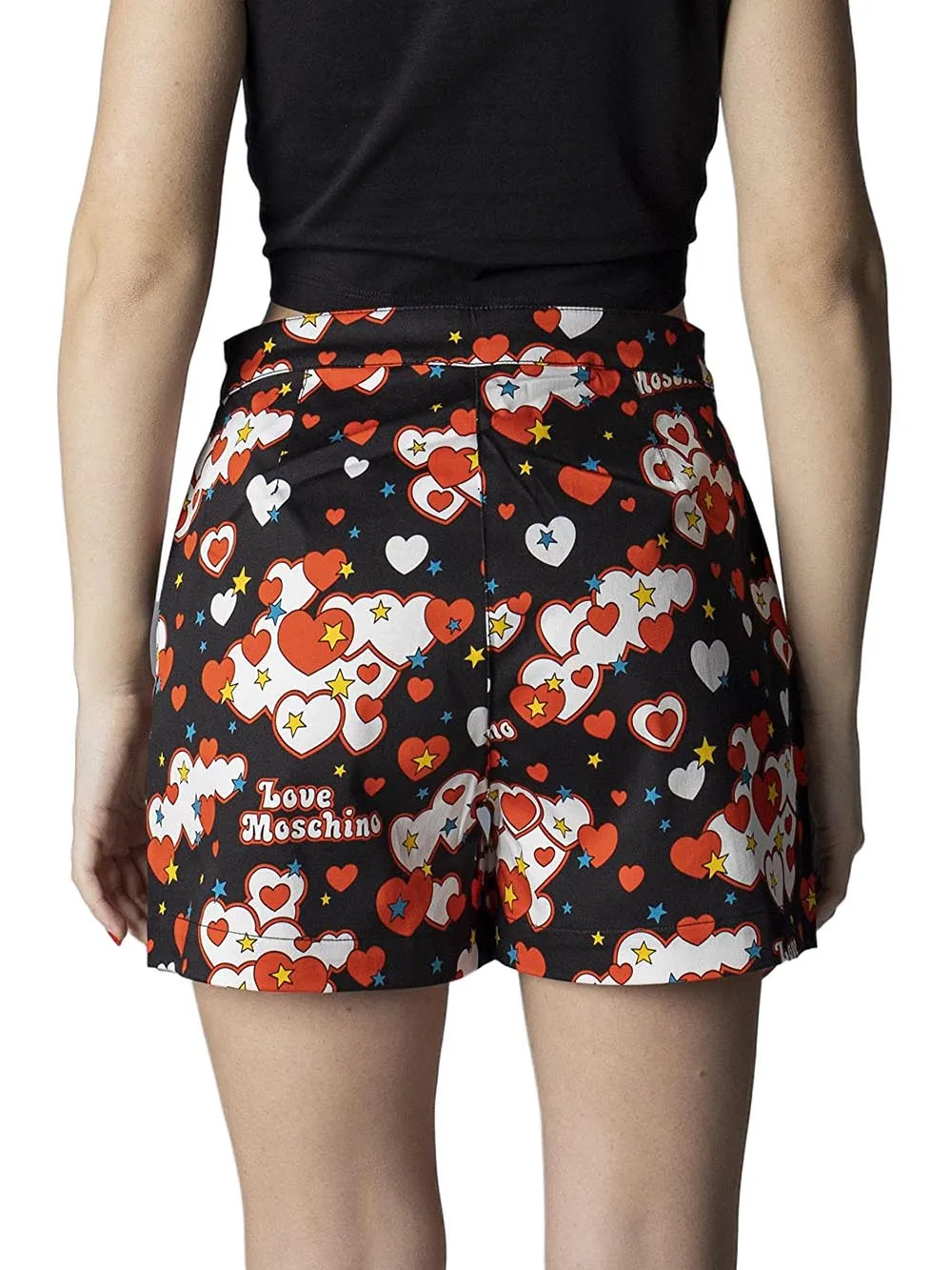 Love Moschino Short Donna W O 182 00 S 3829 Nero