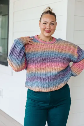 Make Your Own Kind of Music Rainbow Sweater